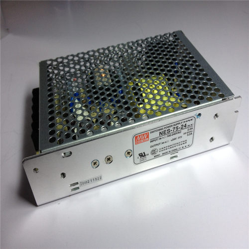 正品台湾明纬开关电源 MEAN WELL NES-75-24 24V 3.2A 质保二年