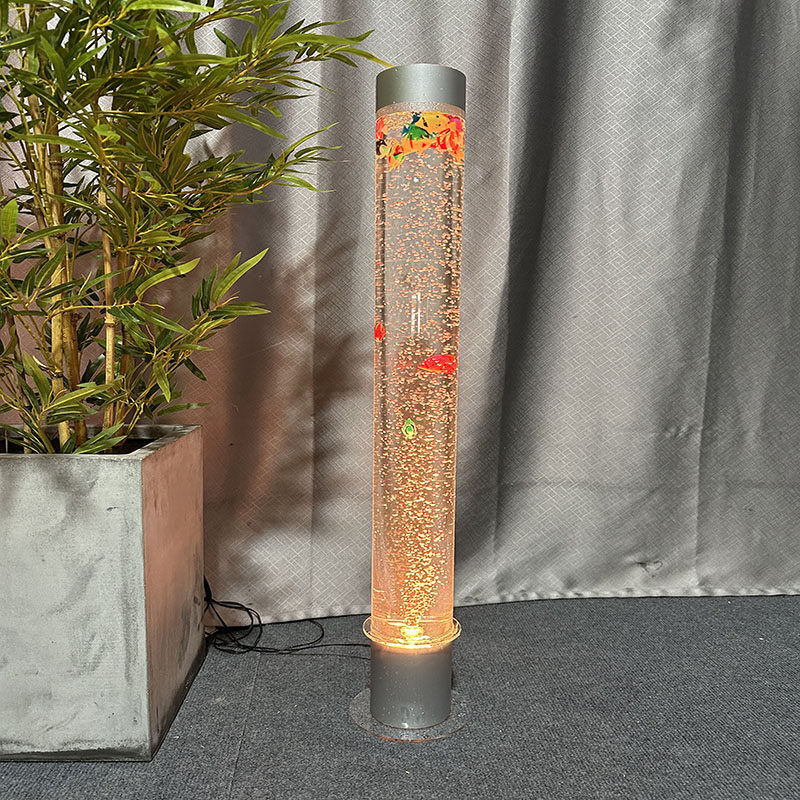 亚克力卧室新居墙摆件气泡水族婚庆路引水柱管室内形象装饰背景