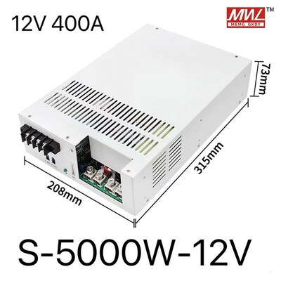 明纬5000W大功率开关电源220V/380V转12V24V36V48V60V72V110V220V