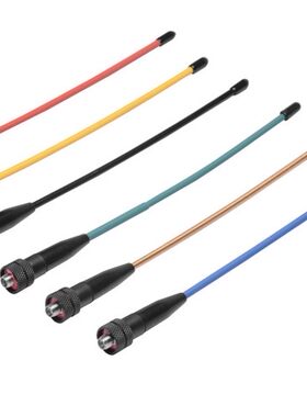 对讲机U/V双段增益软质天线适用TG-UV2天线4色可选 防碰撞V6 21cm