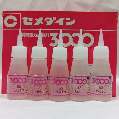 施敏打硬(CEMEDINE)瞬间胶粘剂3000SUPER-K3000RS3000瞬干胶