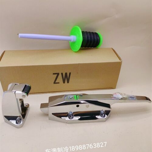 ZW-1178冷库平门锁烘箱烤箱蒸饭箱门拉手冷半埋门安全门凸门把手