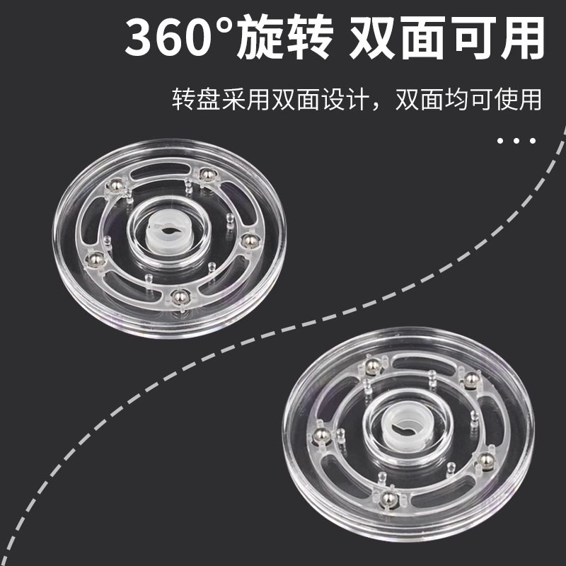 毛线轴手工编织绕线轴收纳神器辅助工具能转动亚克力架旋转支架手