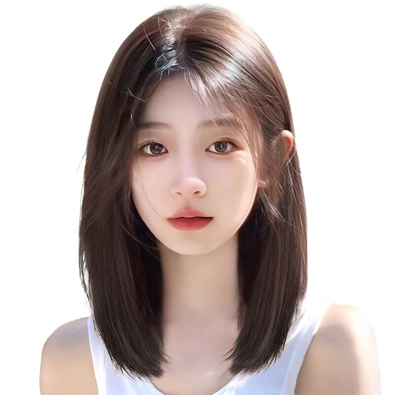 假发女全头套自然隐形蕾丝递针真人发丝薄款无痕锁骨发整顶假发套