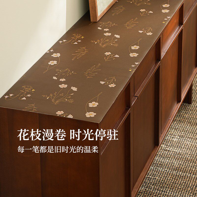 餐边柜保护垫防水防油防烫餐桌垫台面茶几书桌餐桌防滑轻奢高级感图片