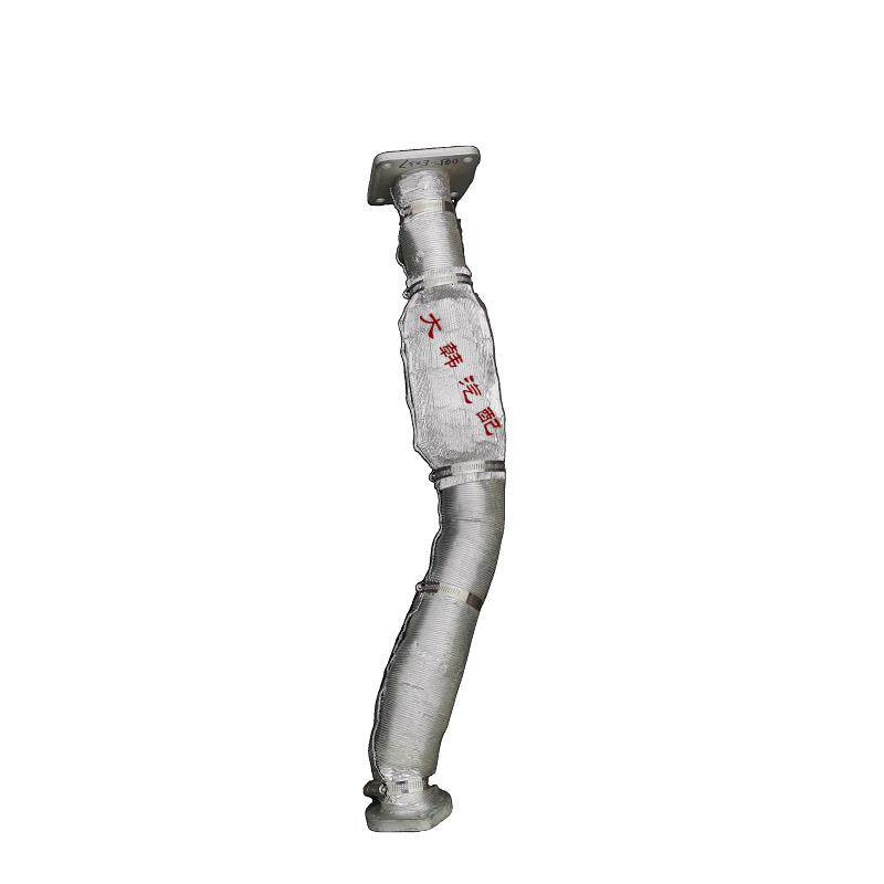 五征轻卡 原厂配件 新款奥驰X2X3带隔热棉 软连接 排气管 连接管