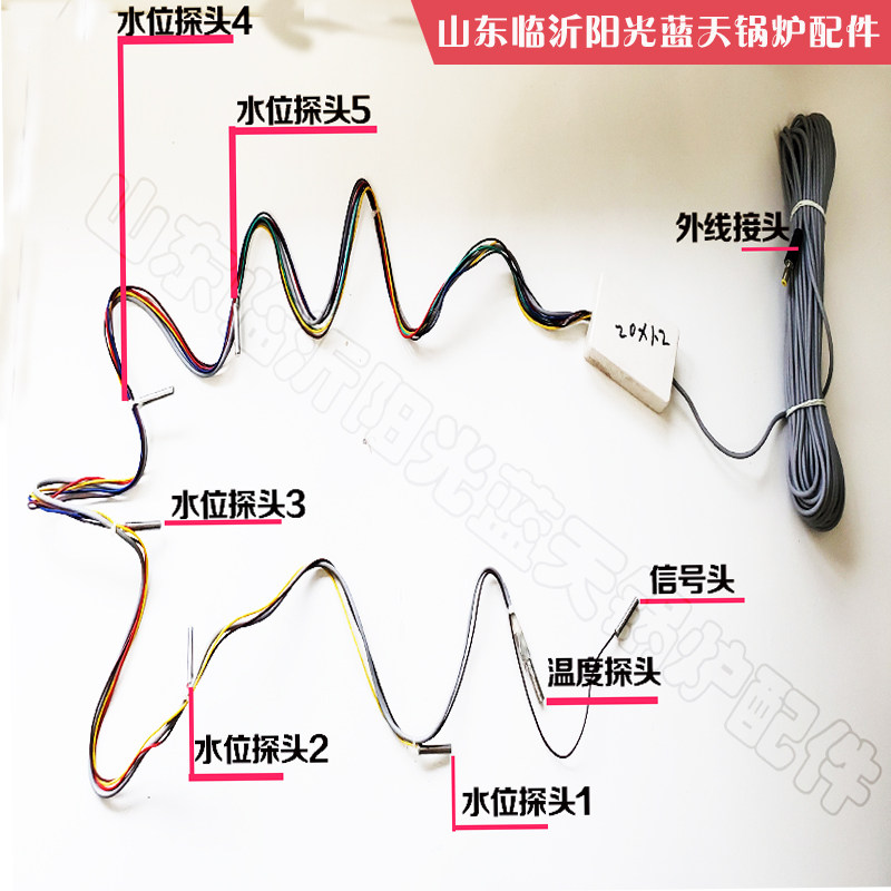 浴池水箱水塔专用耐高温多头式水温水位显示仪传感器温度计测量表