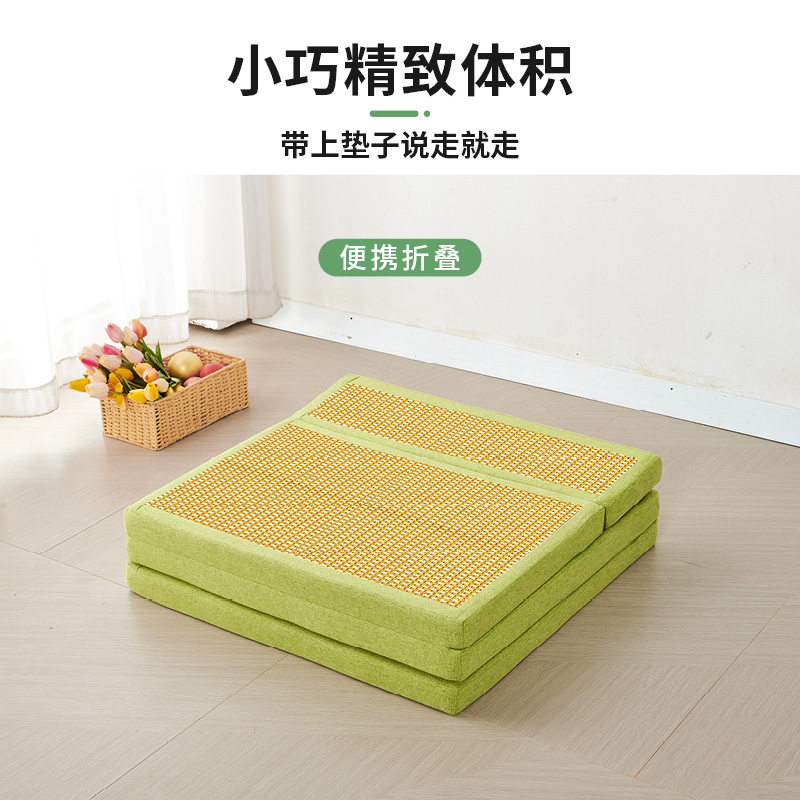 海绵折叠床垫打地铺神器夏季凉席午休垫子可折叠学生地铺睡垫加厚图片