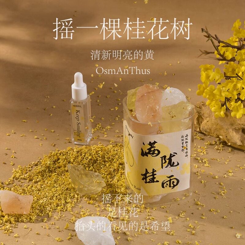 毕业礼物送老师高级感满陇桂雨香薰礼盒闺密新婚生日搬家无火香氛