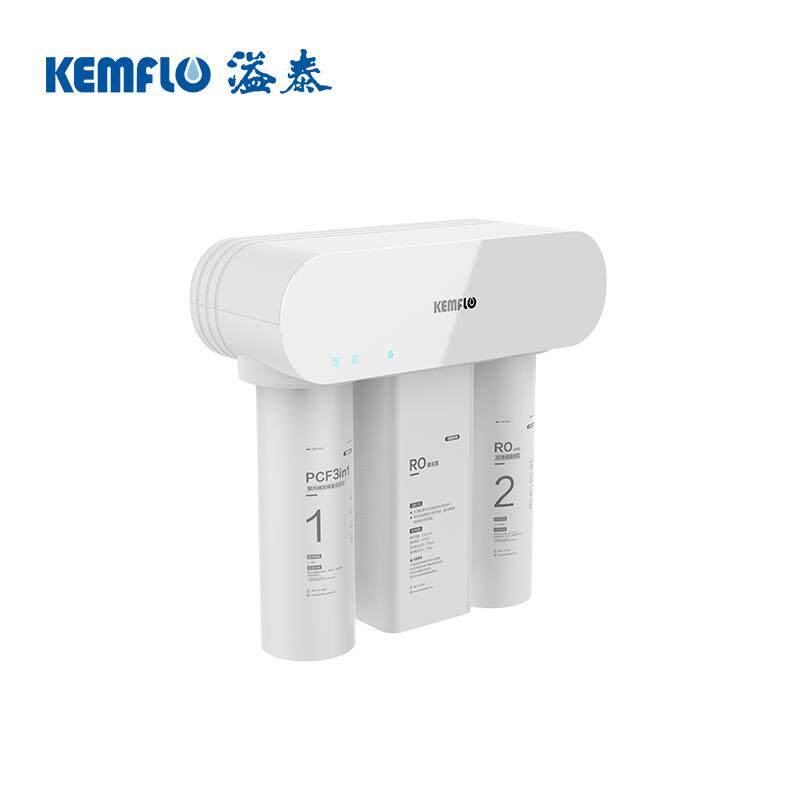 溢泰康富乐净水器滤芯D款400加仑无桶反渗透纯水RO机KFRO0400U-D1