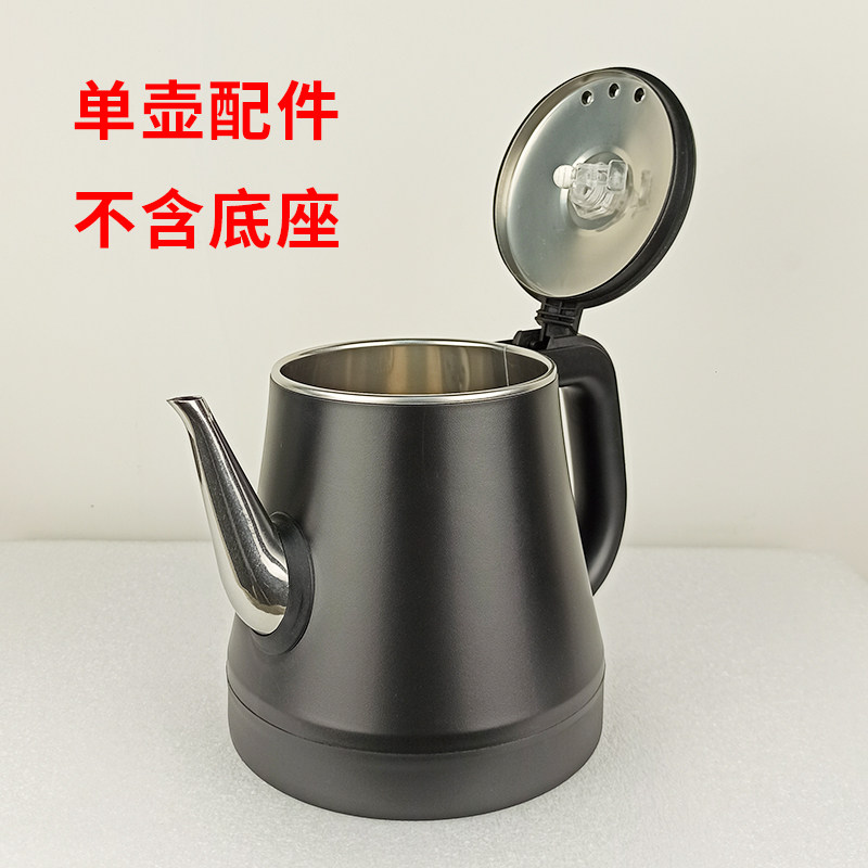 双层防烫不锈钢电热水壶 中山生产1350W自动上水壶 1L容量保温烧