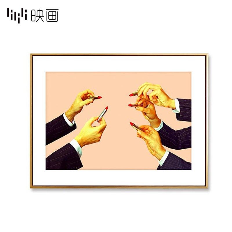 北欧小众网红软装摄影摆台装饰画卧室客厅挂画工作室沙发背景墙画