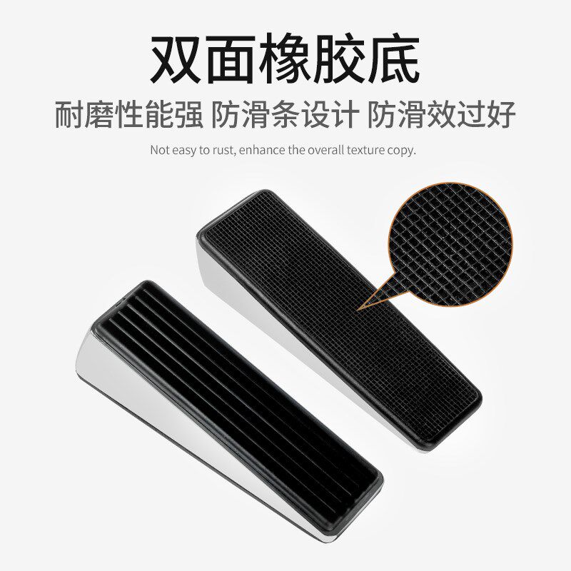 外开入户门阻门器地面顶门防风门当挡门吸抵堵门免打孔固定器S