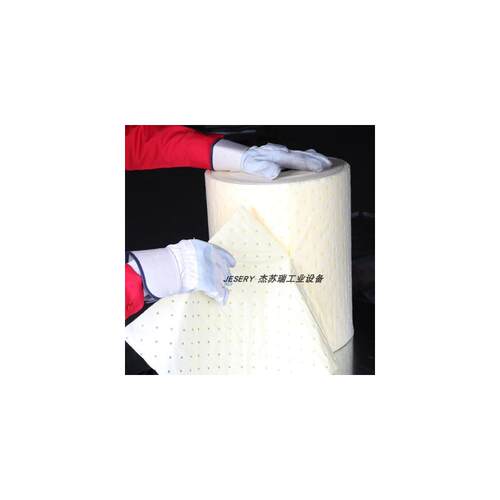 西斯贝尔化学品吸附棉卷材 加厚型吸液棉卷宽40cm长50m  SCR002