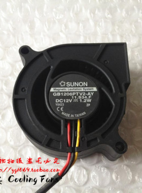 建准SUNON GB1206PTV2-AY 6025 12V 1.2W 6cm涡轮风扇鼓风机