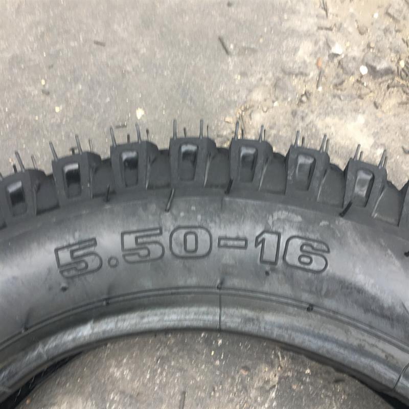 农用三轮车手扶拖拉机导向轮胎前轮平胎5.50 550-16混曲花纹轮胎