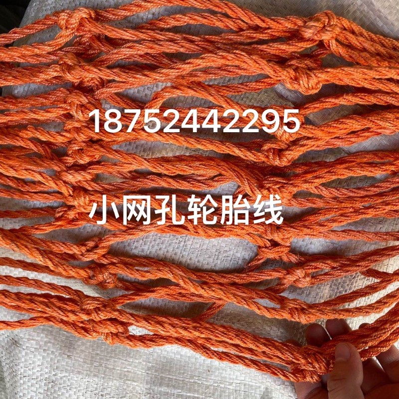 定做小网孔轮胎线拉猪网 安全网货车网 拉猪围网 盖顶网  拉羊网