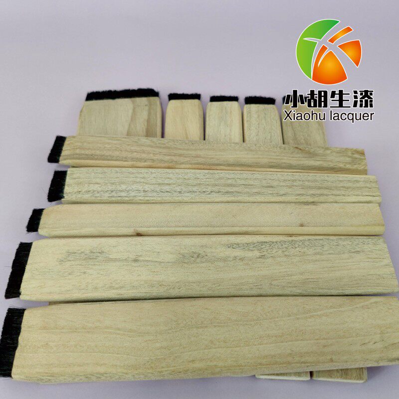 大漆发刷包邮全通国漆刷头发刷生漆头发刷传统可开头发刷子大漆