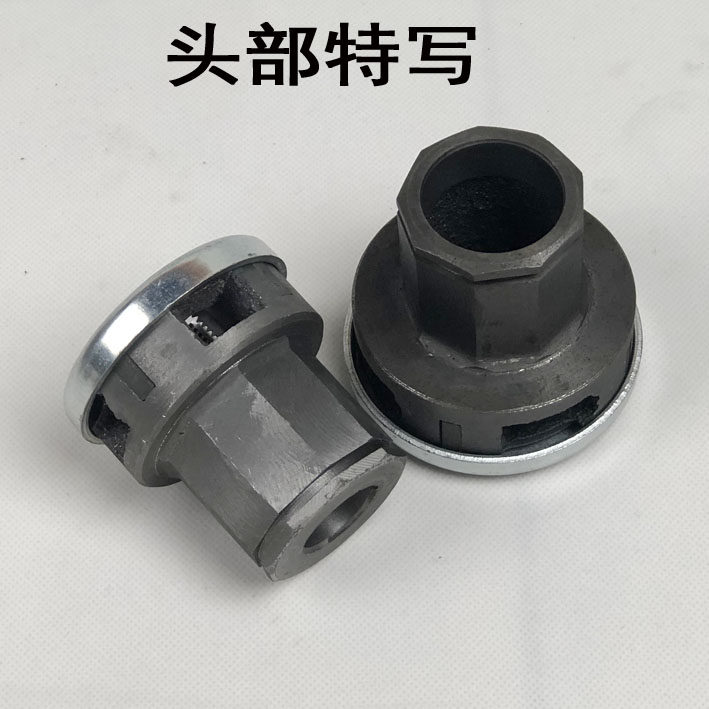 92型手动套丝机轻型管子绞板水管套扣板牙扳手绞牙机绞丝