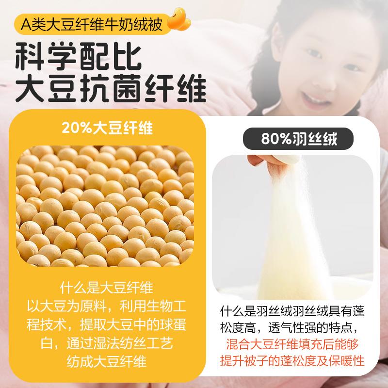 婴儿被子冬季幼儿园专用午睡被秋冬宝宝儿童冬被加厚棉被冬天盖被