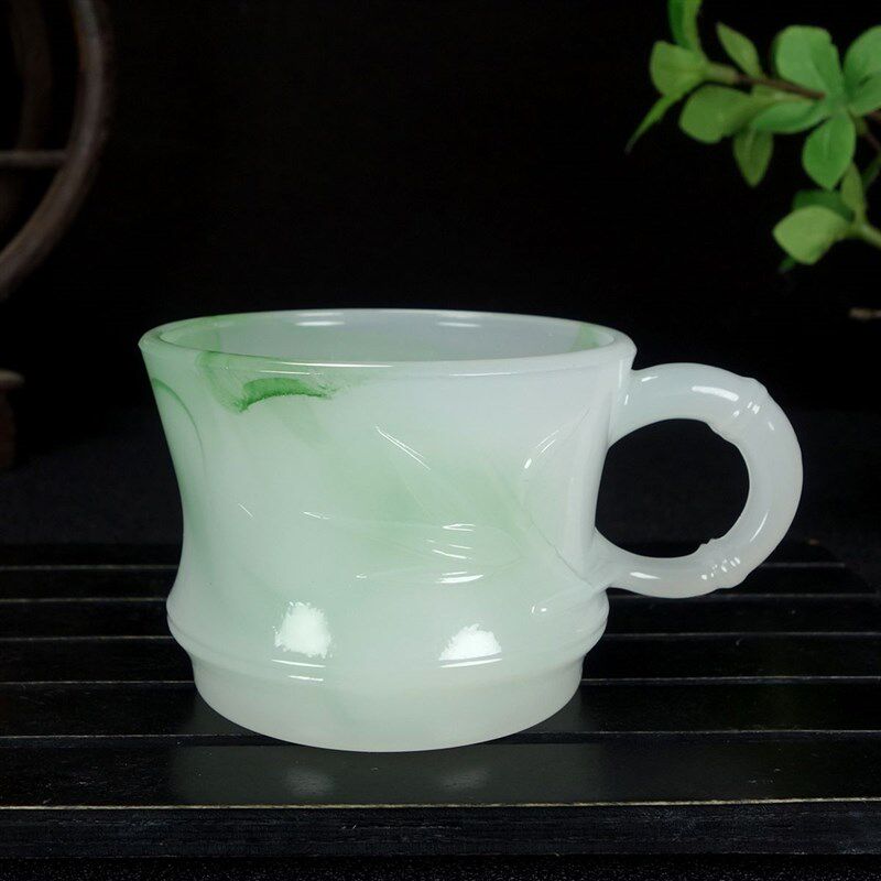 翠玉泡茶杯咖啡杯啤酒杯早餐水杯茶杯