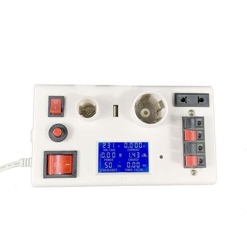 led试灯器夹具配件电源连接线 带开关E14E27灯座多功能显示测试议图片