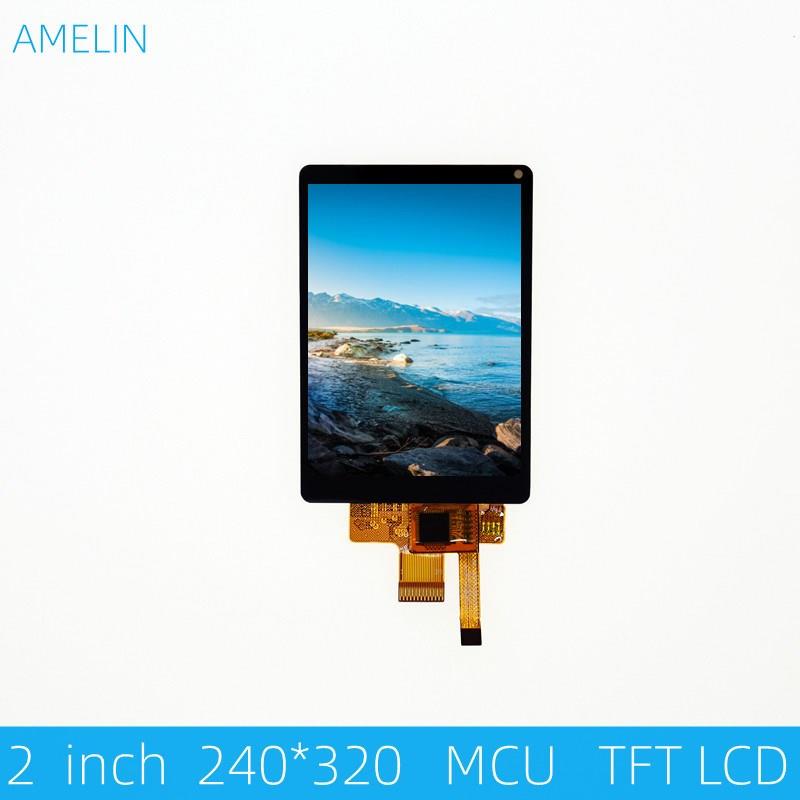 2寸TFT LCD显示屏 240*320 IPS视角 LCD电容触摸屏 2.0寸小液晶屏