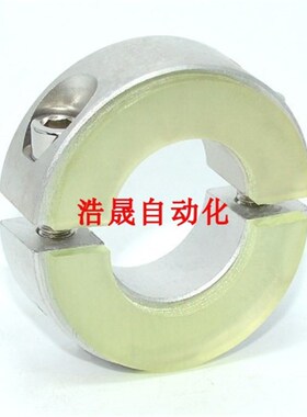 带聚氨酯分离型固定环光轴固定夹缓冲垫限位环轴承定位环SCSPD