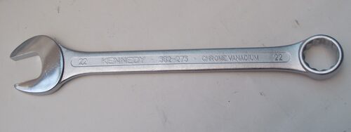进口英国肯尼迪KENNEDY  22mm 公制两用梅开扳手 KEN-582-2750K