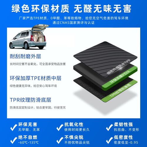 适用沃尔沃XC60后备箱垫V60汽车V40/s90内饰xc40尾箱垫s60/s80l子