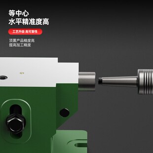 新万能分度头可调微调尾座铣床中心高F11100 125 160分度盘尾架顶