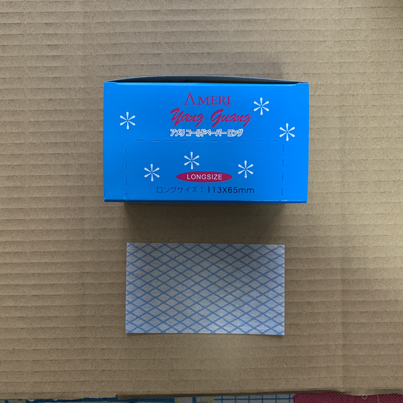 烫发纸工具皮卡路纹理烫定位烫加厚硬纸刘海烫卷发纸冷热烫定位纸图片