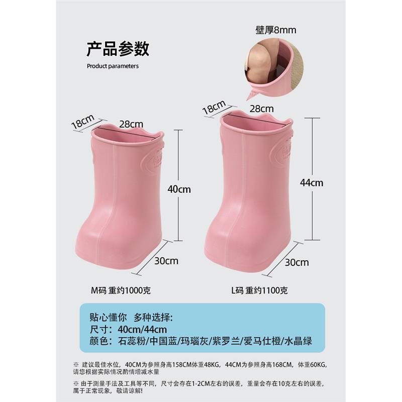 过小腿泡脚桶高深泡脚足浴按摩足疗鞋靴家用省水保温耐用环保材质