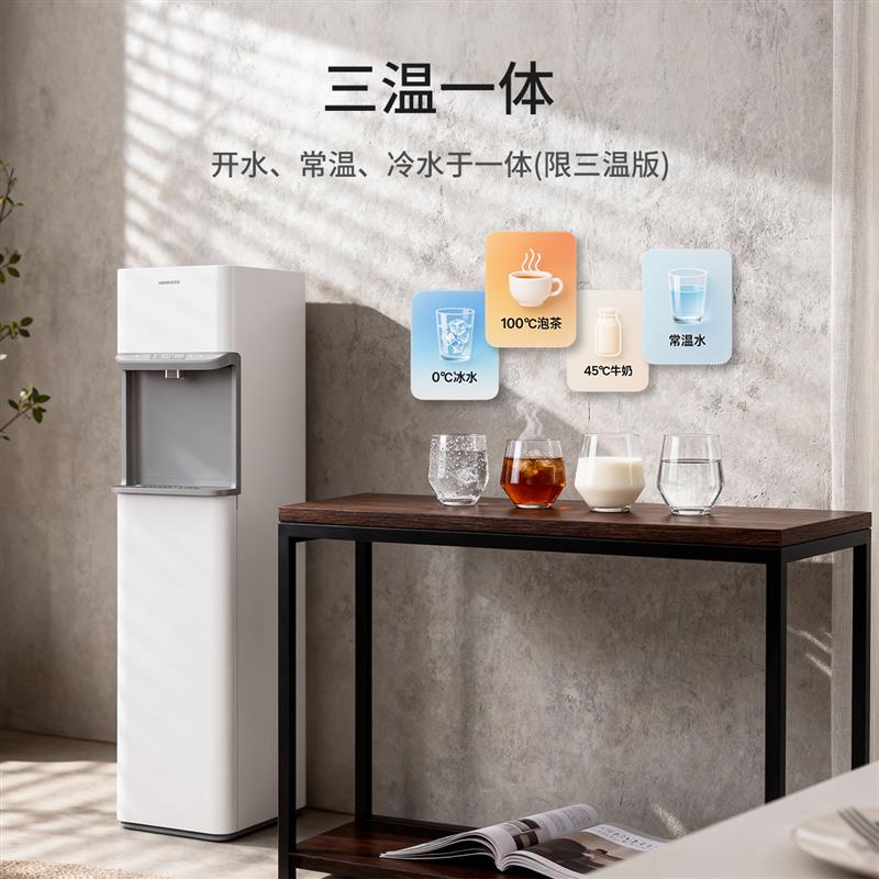 商用过滤饮水机净水器加热一体直饮机家用立式RO反渗透净饮自来水