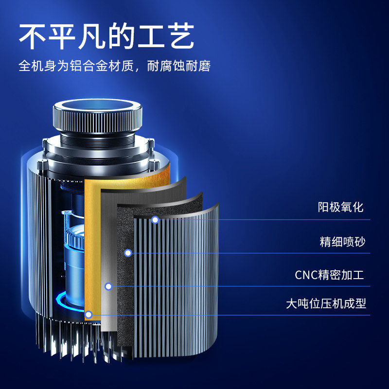 80/100瓦大功率广告logo投影灯射灯定制遥控旋转防水户外室外门头