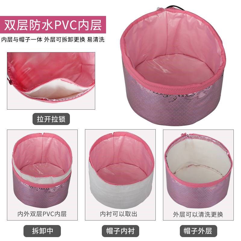 加热帽护发家用电热帽发膜蒸发焗油帽24V低压皮革可源头