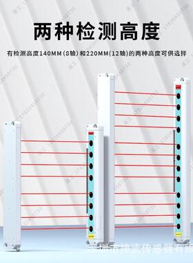 神武SA2-G安全光栅光幕区域红外对射型光电传感器替NA2-N8/N12-PN