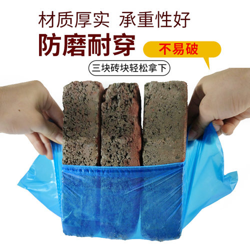 超厚一次性鞋套CPE室内防滑耐磨家用防水雨天塑料防尘特加厚脚套