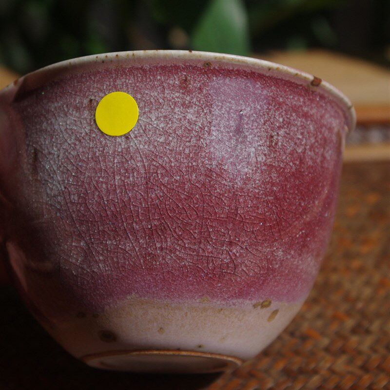 泥火景德镇纯手工粗陶紫色花口公道杯功夫茶具配件过滤茶海分茶器
