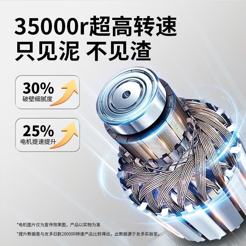 友多youdo辅食机宝宝料理机婴儿多功能研磨打泥家用小型搅拌工具