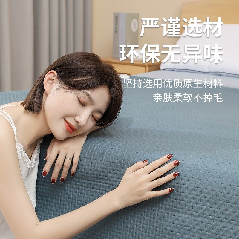 嘉若彤上下分区水暖电热毯双人双控家用四区调温单人水循环电褥子
