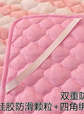 珊瑚绒床单单件冬季毛绒毛毯保暖铺床法兰绒毯子垫床双层加厚防滑