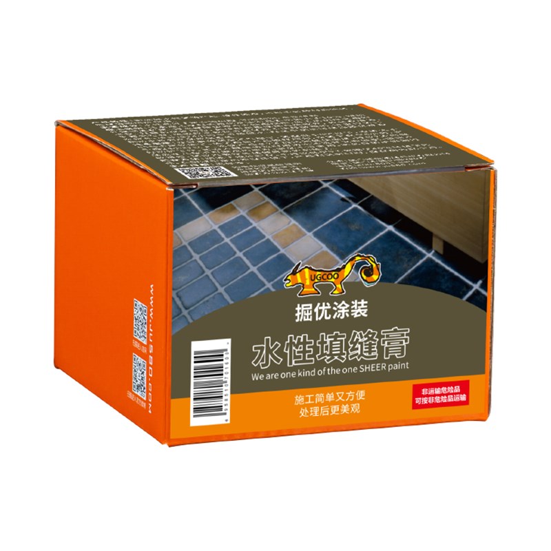白色马赛克磁砖填缝膏 掘优勾缝剂防水美缝胶 适用墙地面填缝材料