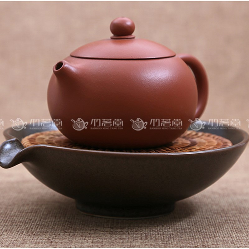 越南藤编壶承 陶瓷壶托干泡盘壶垫壶呈 茶垫功夫茶具配件茶道零配
