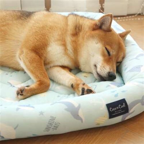 新款宠物冰垫狗狗凉垫冰丝狗窝降温凉席冰窝猫窝夏天垫子猫咪夏季