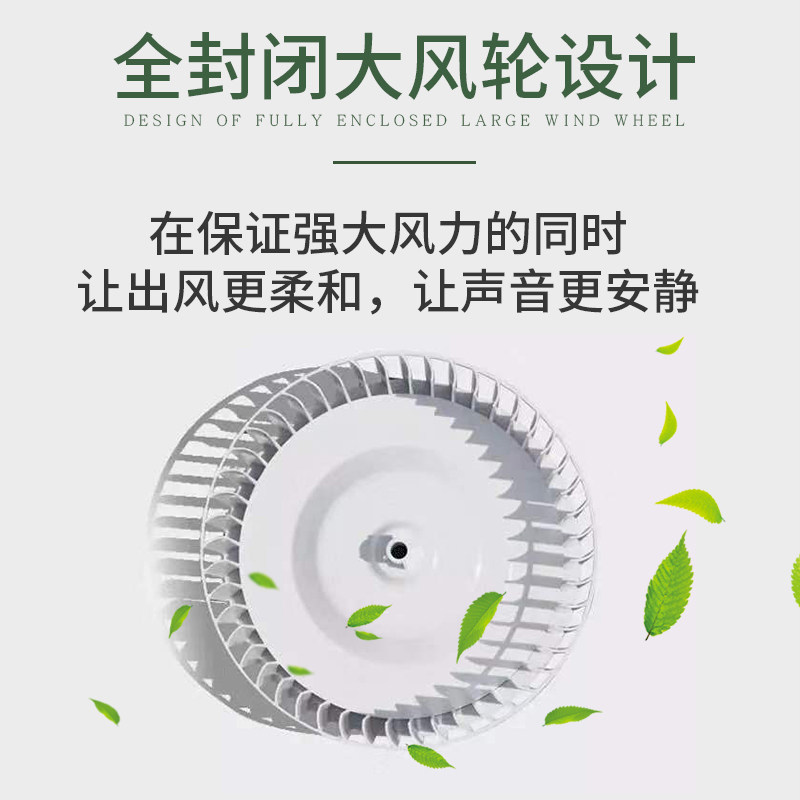 诺尔奇排气扇厨房家用卫生间抽风机强力静音吸顶式管道换气扇