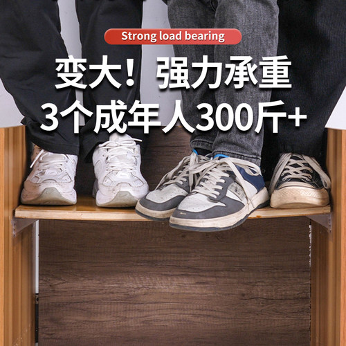 免打孔层板托衣柜分层修复隔板加大加厚搁板托三角支撑板隔层支架