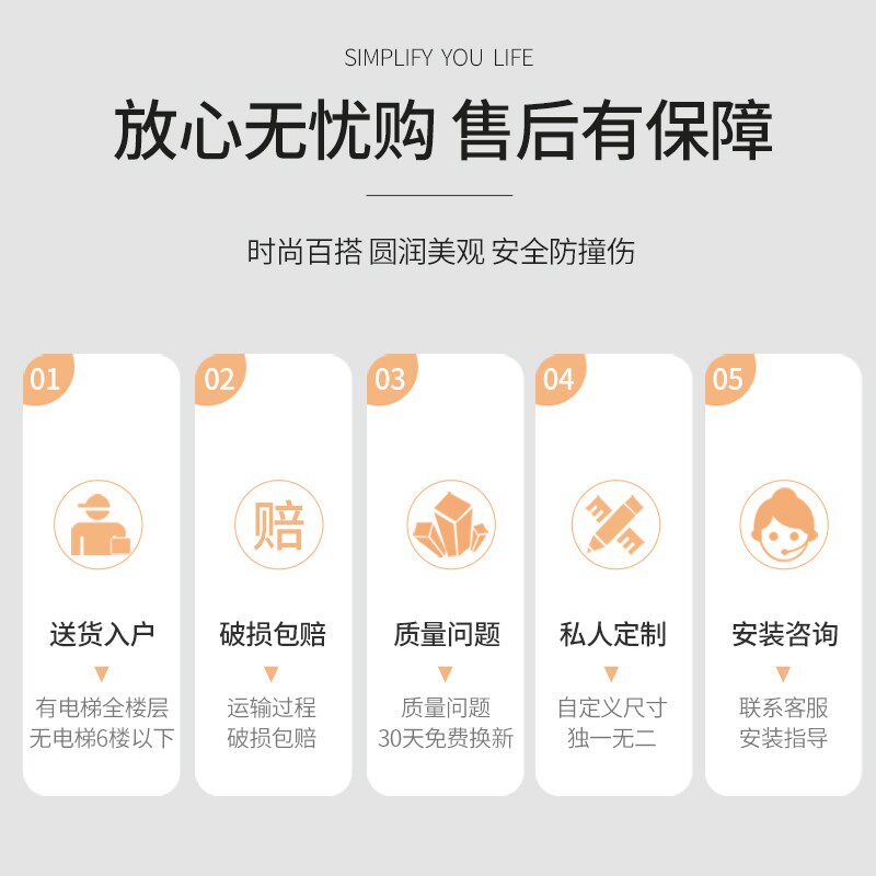 白色铝合金框挂墙穿衣镜家用落地试衣镜衣帽间贴墙全身镜子防爆