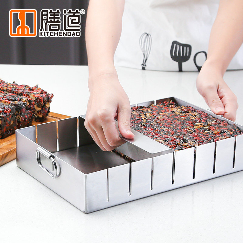 5斤阿胶糕分条模具雪花酥家用手工制作工具套装固元膏冷却定型盘
