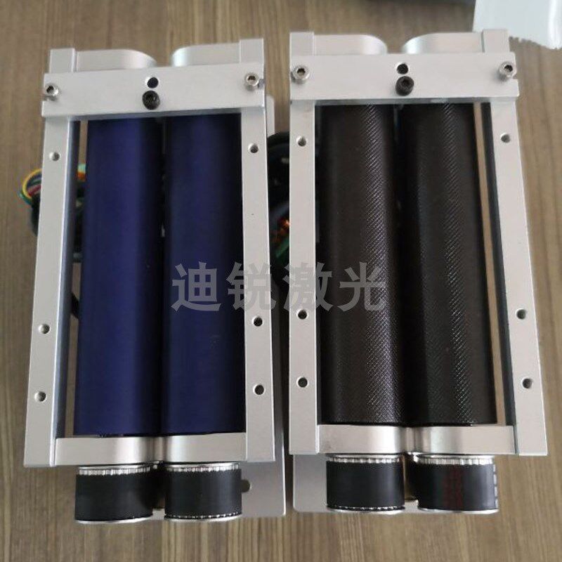 激光打标机配件滚轴式旋转治具竹筒保温杯茶叶罐手电筒旋转打标夹